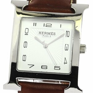 エルメス HERMES HH1.810 Hウォッチ クォーツ メンズ 内箱・保証書付き_755207【ev15】