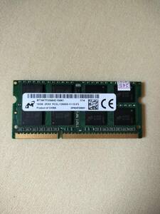 Micron 16GB 2RX8 PC3L-12800S DDR3-1600MHz 1.35V ラップトップ SO-DIMM RAM メモリ MT16KTF2G64HZ 新品