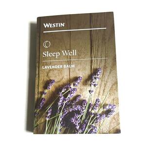 新品 未使用 未開封 WESTIN ウェスティン アメニティLAVENDER BALM ラベンダーバーム 3ml ラベンダー アロマ オイルsleep well