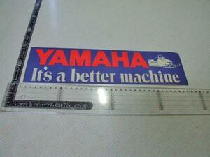 Yamaha/ヤマハ/スノーモービル/ヴィンテージ/ステッカー/シール　※ ヤフーショッピングストア/レア物商会・健美堂でも大量出品中！