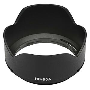 HB-90A カメラ 互換 レンズフード ニコン NIKKOR Z DX 50-250mm f/4.5-6.3 VR 用 装着したままでもフィルターやレンズキャップ取付可能