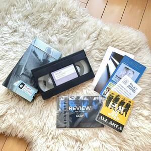 GLAY Hit the world VHS グレイ ヒットザワールド ビデオ ポストカード REVIEW