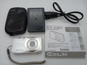 カメラ【 CASIO EXILIM ZOOM EX-Z800 カシオ デジカメ エクシリム f=4.9-19.6mm 1:3.2-5.9 通電動作確認済 】検索タグ) 希少品 保管品 HT