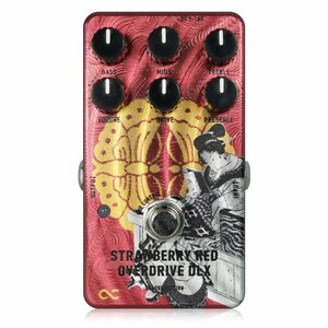 最落無し! One Control　STRAWBERRY RED OVERDRIVE DLX Japonism Edition　/ a44921　高い操作性を持つ6ノブ オーバードライブ　1円