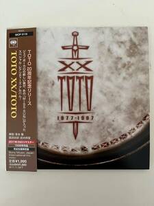 【CD】【2011 帯付国内盤 紙ジャケ】【DSDリマスター】TOTO / TOTO XX 1977 - 1997