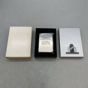 【P-50】本体未開封 ZIPPO ジッポー オイルライター HOPE SUPER LIGHTS デザイン MADE IN USA 喫煙具 箱付