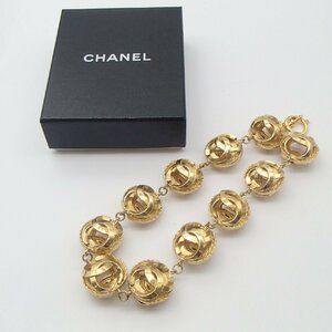 ◎CHANEL シャネル ネックレス / ヴィンテージ　ココ ココマーク アクセサリー 箱◎KI