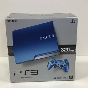 【1円～】PS3 本体 CECH-3000B 320GB スプラッシュ・ブルー 動作品 プレステ3 ゲーム機 SONY PlayStation3【中古品】