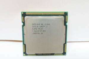 Intel Core i3-540 SLBMQ 3.06GHz LGA1156 CPU CN-0V52N7 使用 動作品
