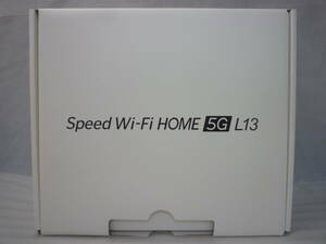 ☆未使用☆新品 Speed Wi-Fi HOME 5G L13 ホームルーター ホワイト ZTR02SWUモデル ZTE Corporation 利用制限〇 ②
