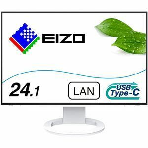【新品】EIZO FlexScan 24.1型カラー液晶モニター ホワイト EV2495-WT 1台