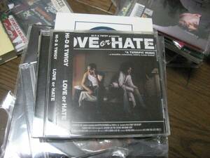 CD　HI-D & TWIGY『LOVE or HATE　muro missie kiyo kensei dev large 