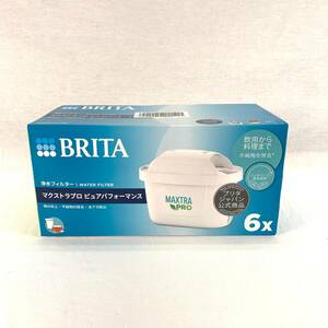BRITA ブリタ カートリッジ 交換用 浄水フィルター 浄水器 マクストラ プロ ピュアパフォーマンス 6個入り ①