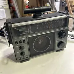 【ジャンク】ラジサン　MK-59　AM.FM.短波ラジオ