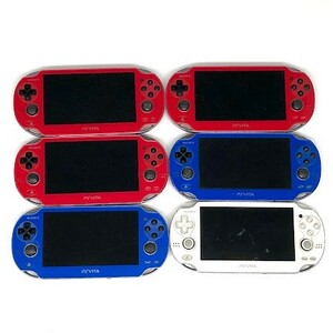 【まとめ】PS Vita PCH-1000 6台セット 本体のみ ジャンク PlayStation Vita SONY