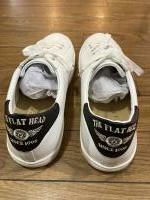 THE FLAT HEAD FN-FS-001 LEATHER SNEAKER WHT 8サイズ 26.0cm