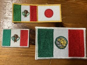 メキシコ国旗ワッペン