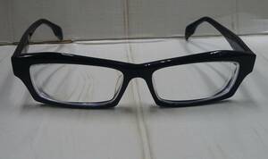 (え-H-323) ALKURO アルクロ メガネフレーム 050 1BK 56□16-145 ブラック 眼鏡 メガネ 中古品