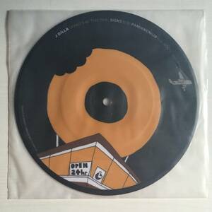 ピクチャー・ヴァイナル ● J DILLA aka JAY DEE ● DONUTS 45　PICTURE DISC　アルバム未収録　STONES THROW