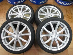 未走行！レヴァント/インポート19インチ4本セット　225/40R19　5穴　オデッセイ　ヴェゼル　タイヤ付き　太田