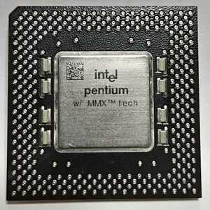 MMX Pentium 200MHz SL27J 動作現状品　ソケット7　2個あり