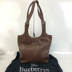 BURBERRY バーバリー レザー トートバッグ ブラウン ブランド バッグ 鞄 かばん レディース 送料無料 おしゃれ