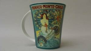 MONACO MONTE CARLO - Alphonse Mucha アルフォンス・ミュシャ マグカップ