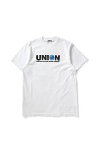 即決 新品未使用 UNION 30th ANNIVERSARY DOLO S/S TEE size L ユニオン 30周年記念 Tシャツ ホワイト FRONTMAN フロントマン ストリート 