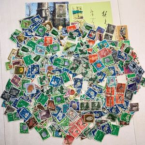 切手　大量　日本郵便　古切手　人物　動物　風景　等　色々　まとめて　中古品　