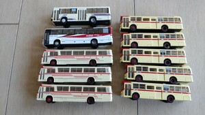 バス　コレクション　まとめて4種　10台　京王バス　京王帝都　KEIOU　本体のみ、箱、ブリスター、説明書なし