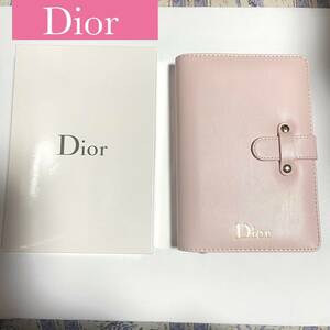 Christian Dior クリスチャンディオール 手帳 ノート　ノベルティ　非売品　ピンク .