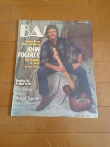 BAM music paper / vintage 1985 John Fogerty ジョン・フォガティ　希少品　ロック＆ポップミュージック