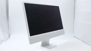 ☆全額返金保証！最速発送！【iMac 24インチ 2021 M1 /8GB /256GB シルバー 動作確認済 美品 起動493時間】☆（202404-18648-PCkaitori）