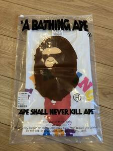 未着用品　A BATHING APE アベイシングエイプ LサイズTシャツ　BAPE ⑤