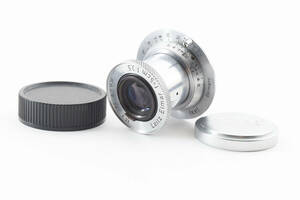 美品 Leica Elmar 5cm F3.5 Lマウント 前後キャップ付 ★ライカ Leitz Wetzlar Germany エルマー ライツ A156