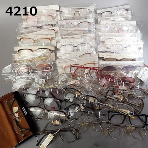 AC-4210 ◆「時計店　整理品」 未使用　デッドストック品　メガネフレーム　まとめ売り/ブランド　チタン　HOYA SEIKO グレース　55本