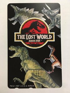 テレホンカード テレカ 50度数 The Lost World Jurassic Park ロスト・ワールド ジュラシック・パーク 未使用