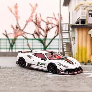 1/64 Fuelme Mansory マンソリー　フェラーリ　F8XX 白