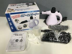 ★未使用品★プラタ★スチームクリーナー★ハンディサイズ★高温 高圧 洗浄 消臭 殺菌 電動工具 清掃 掃除 車 窓 レンジ ソファー 等★232