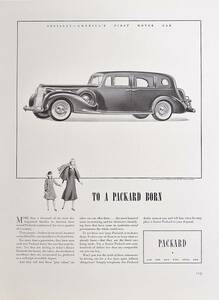 稀少！1930年代パッカード広告/Packard/アメ車/アールデコ/24