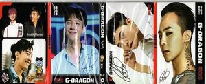 韓国　K-POP ☆BIG BANG ビックバン G-DRAGON☆　4つ折りメモ帳　4連メモ帳　Y-156