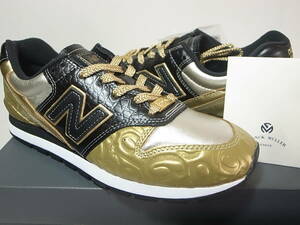 【送料無料 即決】996足限定 FRANCK MULLER x NEW BALANCE CM996FMG 26cm US8新品 フランクミュラー別注コラボ 金黒 ゴールドxブラックGOLD