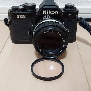  ニコン Nikon NEW FM2＋ NIKKOR 50mm f1.4 フィルムカメラ 中古 ジャンク ◆21737