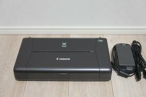 発色難あり Canon PIXUS iP110 おまけバッテリーLK-62つき モバイルプリンター A4インクジェット