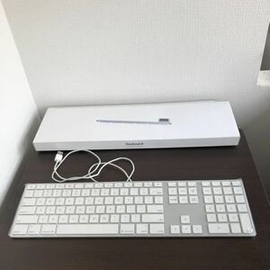 ▲動作OK 箱付き Apple純正 Wireless keyboard A1314 ワイヤレスキーボード/43-45