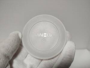 MINOLTA　ボディキャップ　カメラ　ミノルタ　ボディマウントキャップ　白　かぶせ式
