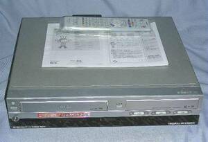 DVD+VTR+HDD内蔵ハイビジョン多機能レコーダ東芝RD-XV81純正リモコン等付き動作確認済み全方式デジタルチューナ搭載VHSテープDVD化にも最適