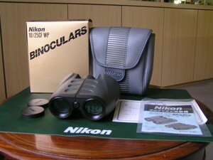 石川県発、Nikon防水仕様双眼鏡　BINOCULARS10×25 CFwp　made in Japan