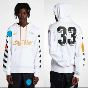 正規品　NIKE × off-white パーカー　L