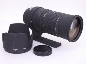 SIGMA/シグマ 超望遠ズームレンズ APO 50-500mm F4-6.3 EX HSM/キヤノンEFマウント レンズフード付 ◆ 6DF32-3